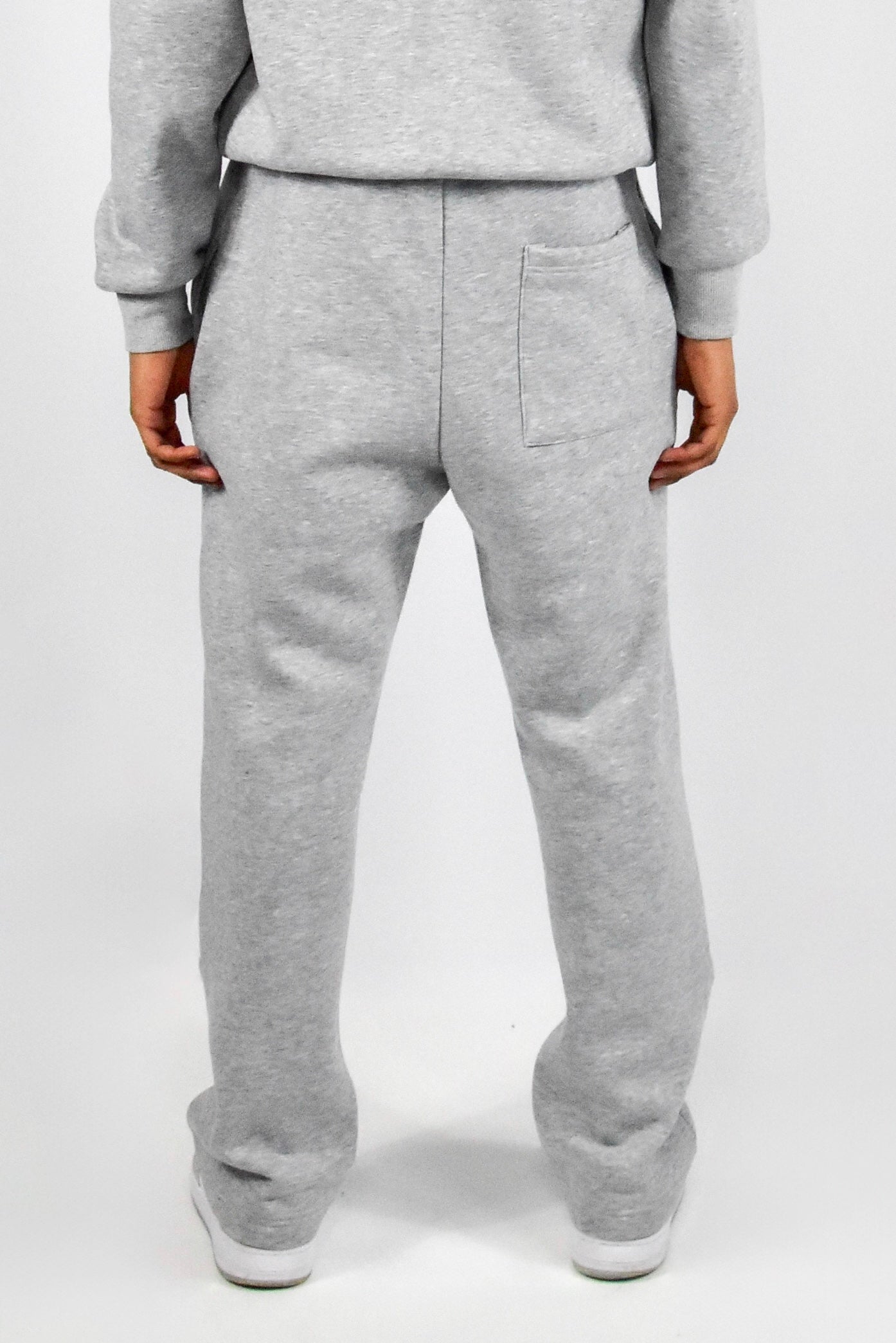 OPEN LEG JOGGER GREY