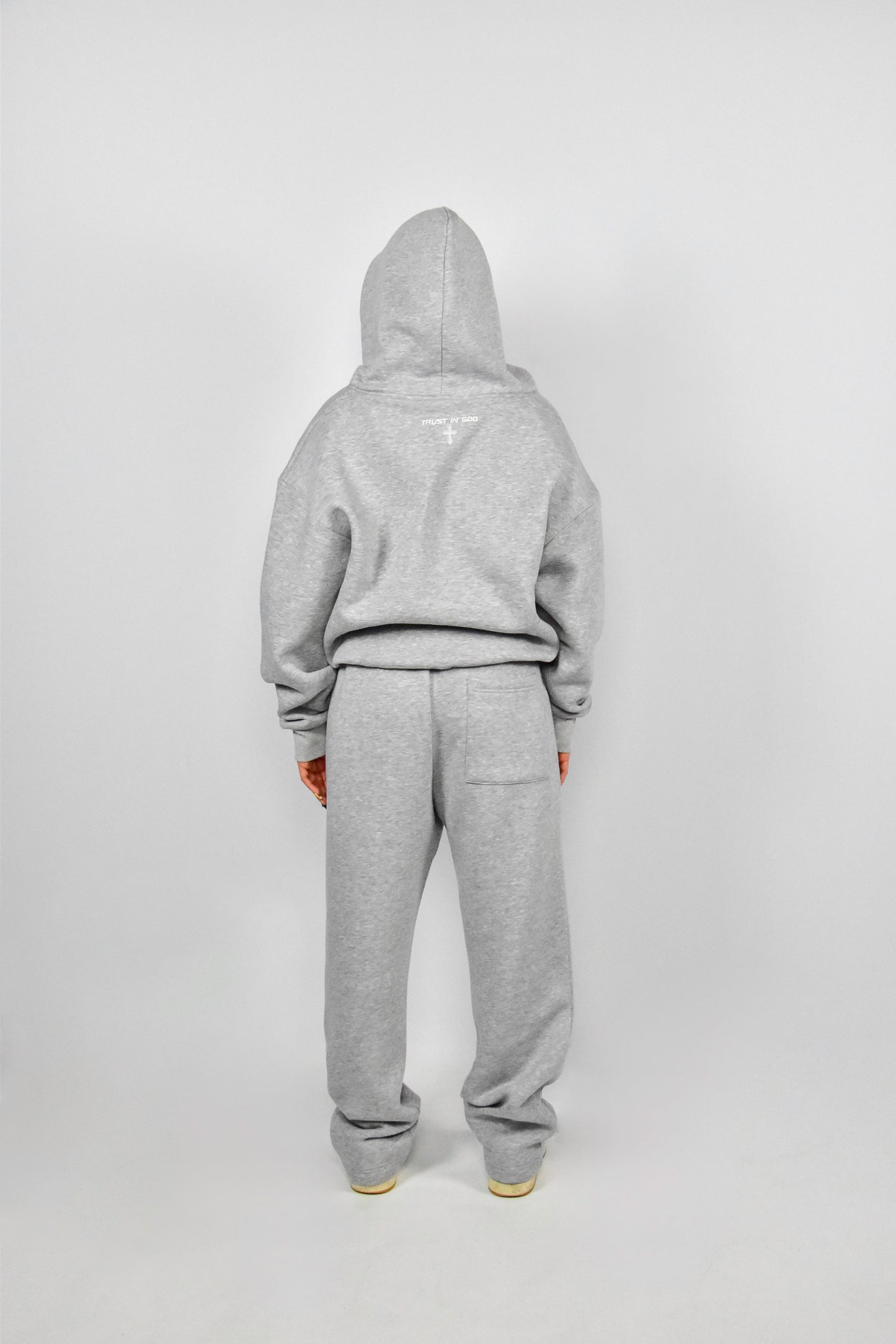 ZIP HOODIE GREY