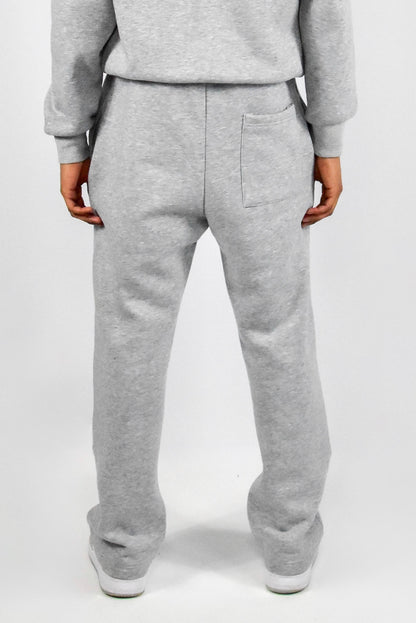 OPEN LEG JOGGER GREY