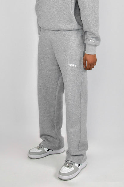 OPEN LEG JOGGER GREY