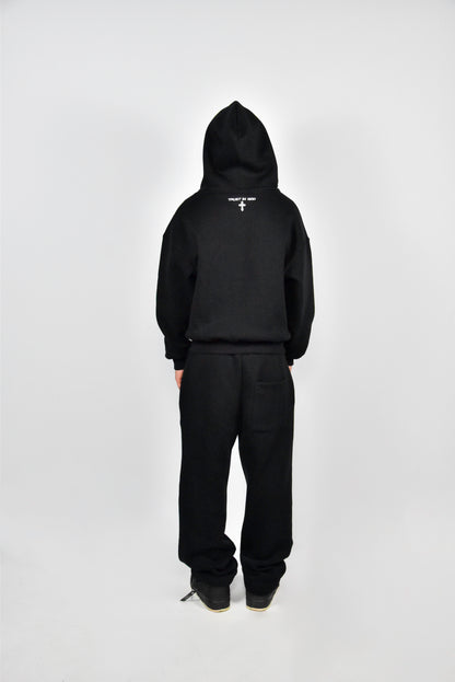 ZIP HOODIE BLACK