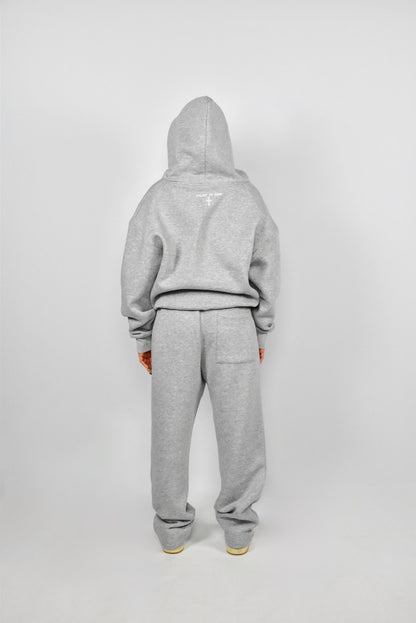 ZIP HOODIE GREY